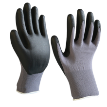 nitrile palm Coating and Nylon shell or polyester shell Material cheap work gloves